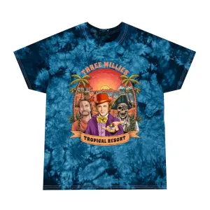 3 Willies on Tie Dye Tee