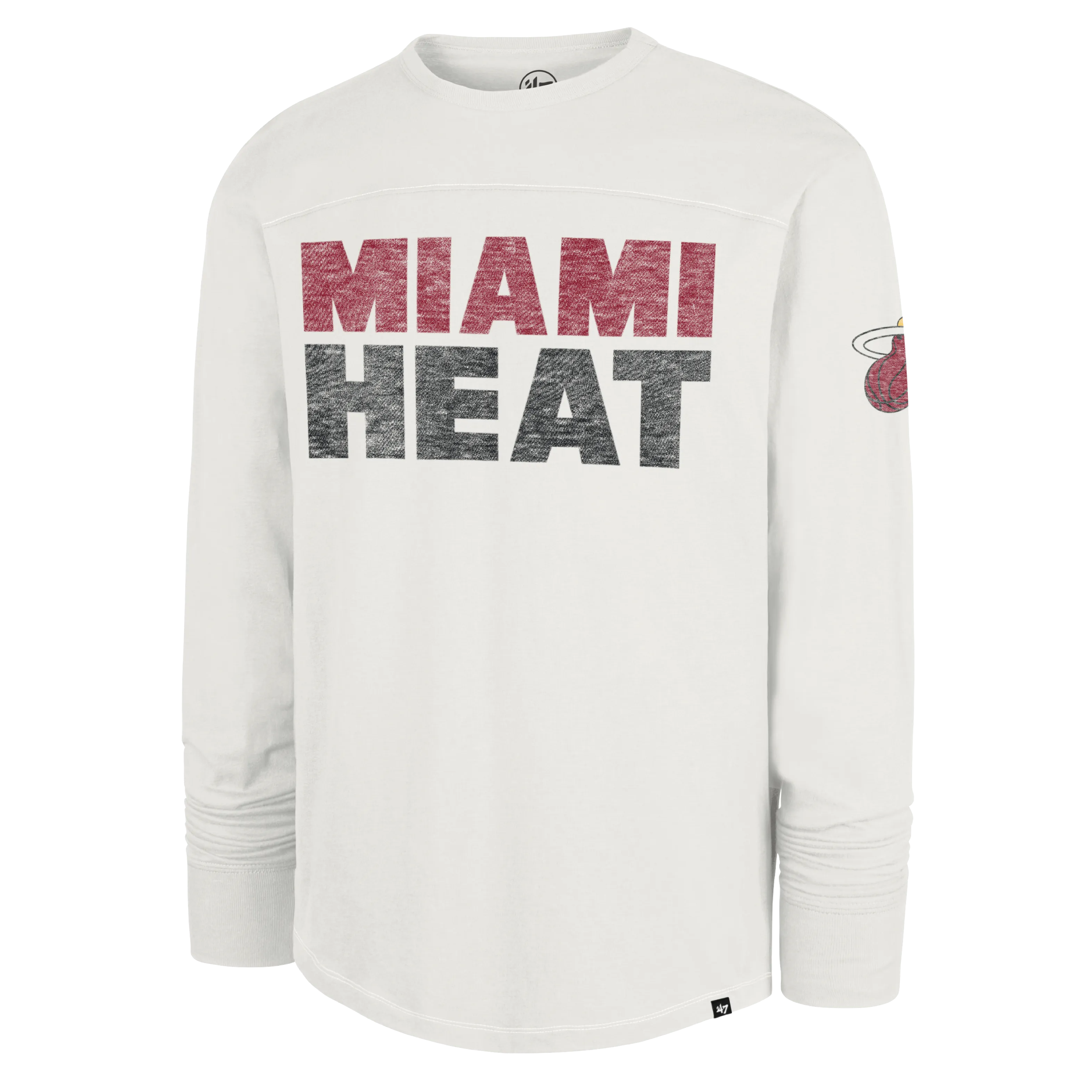'47 Brand Miami HEAT Stack Long Sleeve Tee