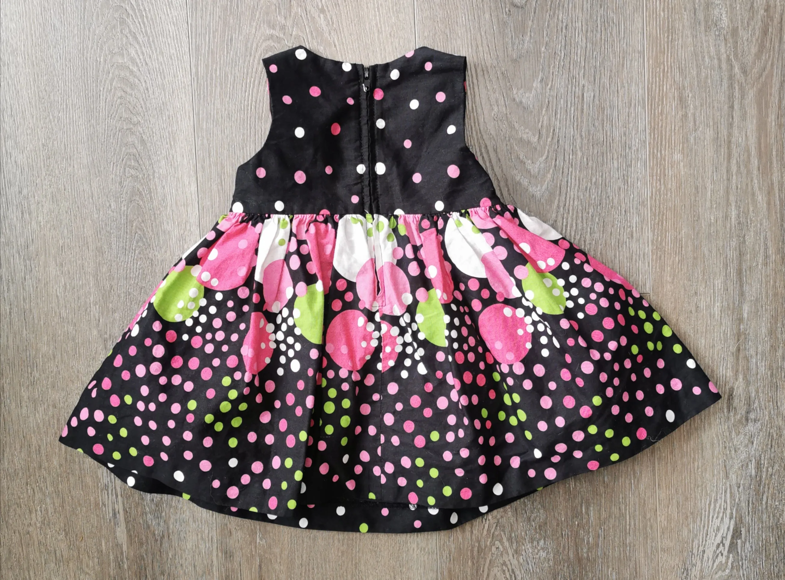 BABY GIRL SIZE 3/6 MONTHS - BONNIE BABY, Beautiful Floral Party Dress EUC B38