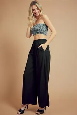 Black Wide Leg Pant