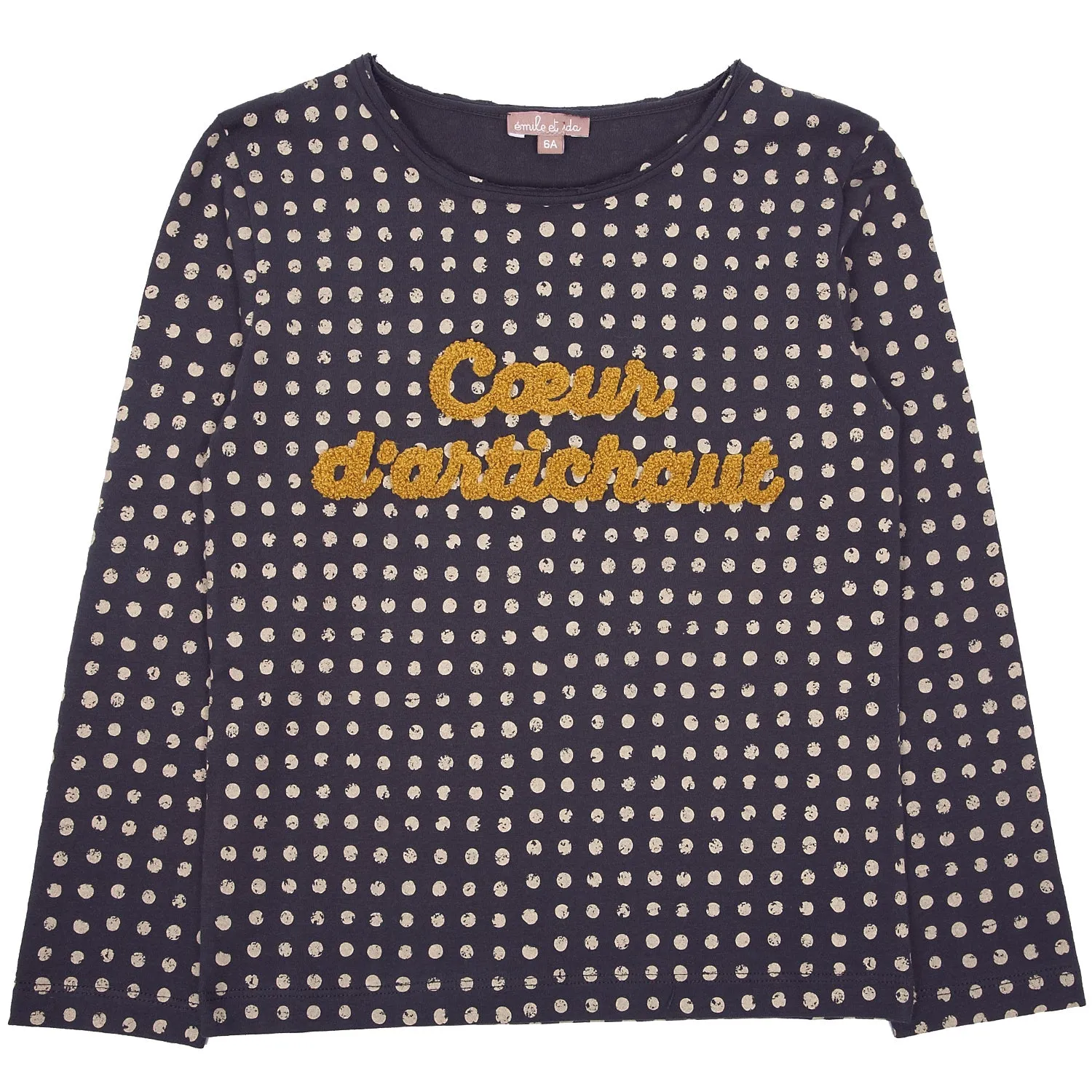 Boys Orage Pois "Coeur D'Artichaut" T Shirt