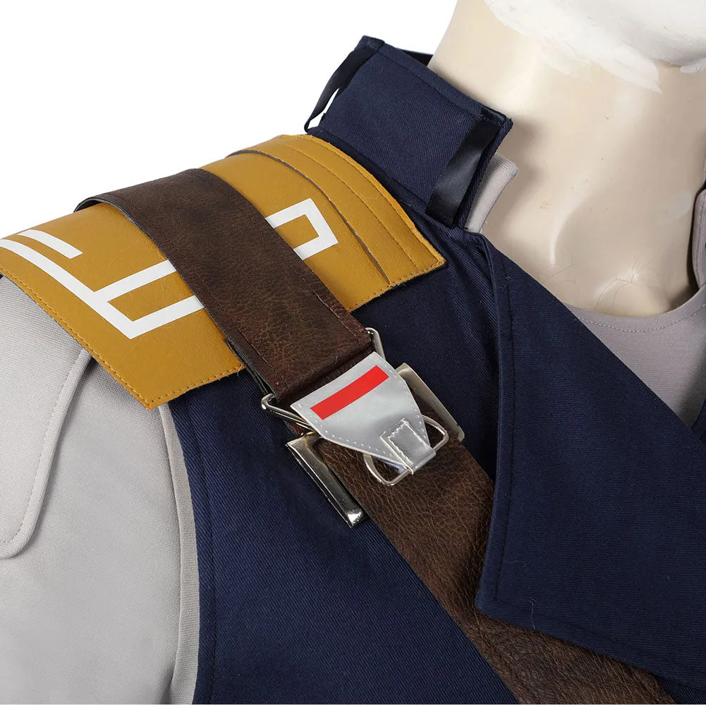 Cal Kestis Cosplay Costume Top Pants Belt Outfits Halloween Carnival Suit