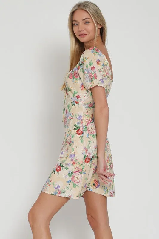 CARINA FLORAL DRESS