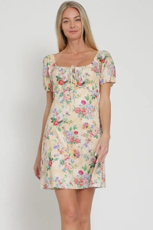 CARINA FLORAL DRESS