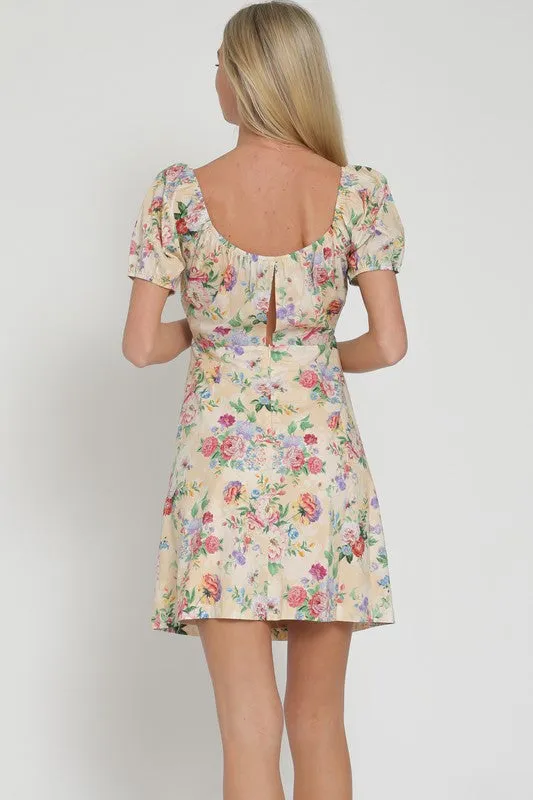 CARINA FLORAL DRESS
