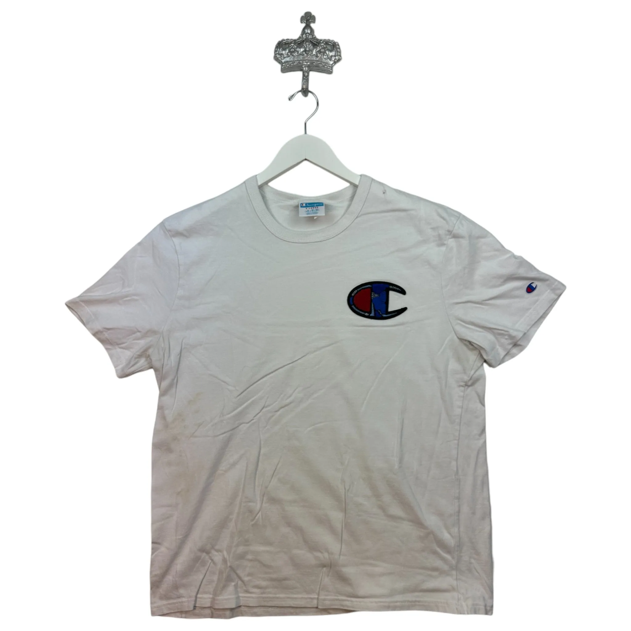 CHAMPION “BIG PATCH” TEE - (XL)