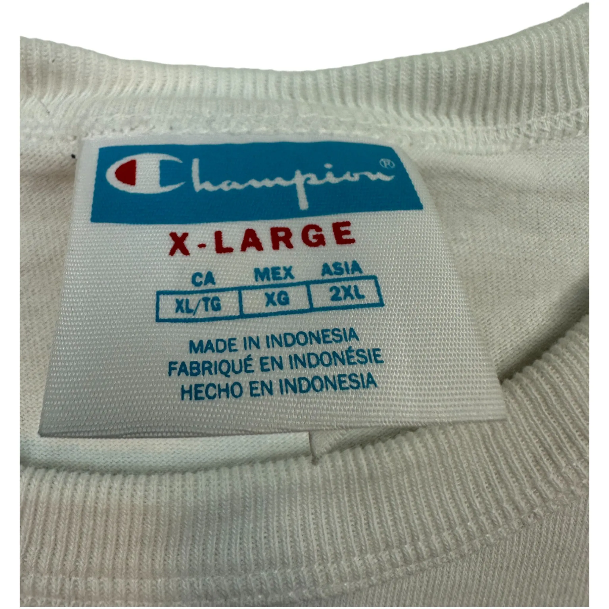 CHAMPION “BIG PATCH” TEE - (XL)