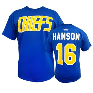 Charlestown Chiefs Jack Hanson Slapshot T-Shirt