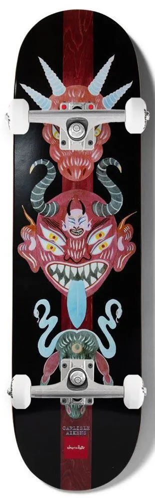 Chocolate Skateboard Dog Perfume Masks Carl Aikens x Venom Custom Complete Skateboard - 8.5"