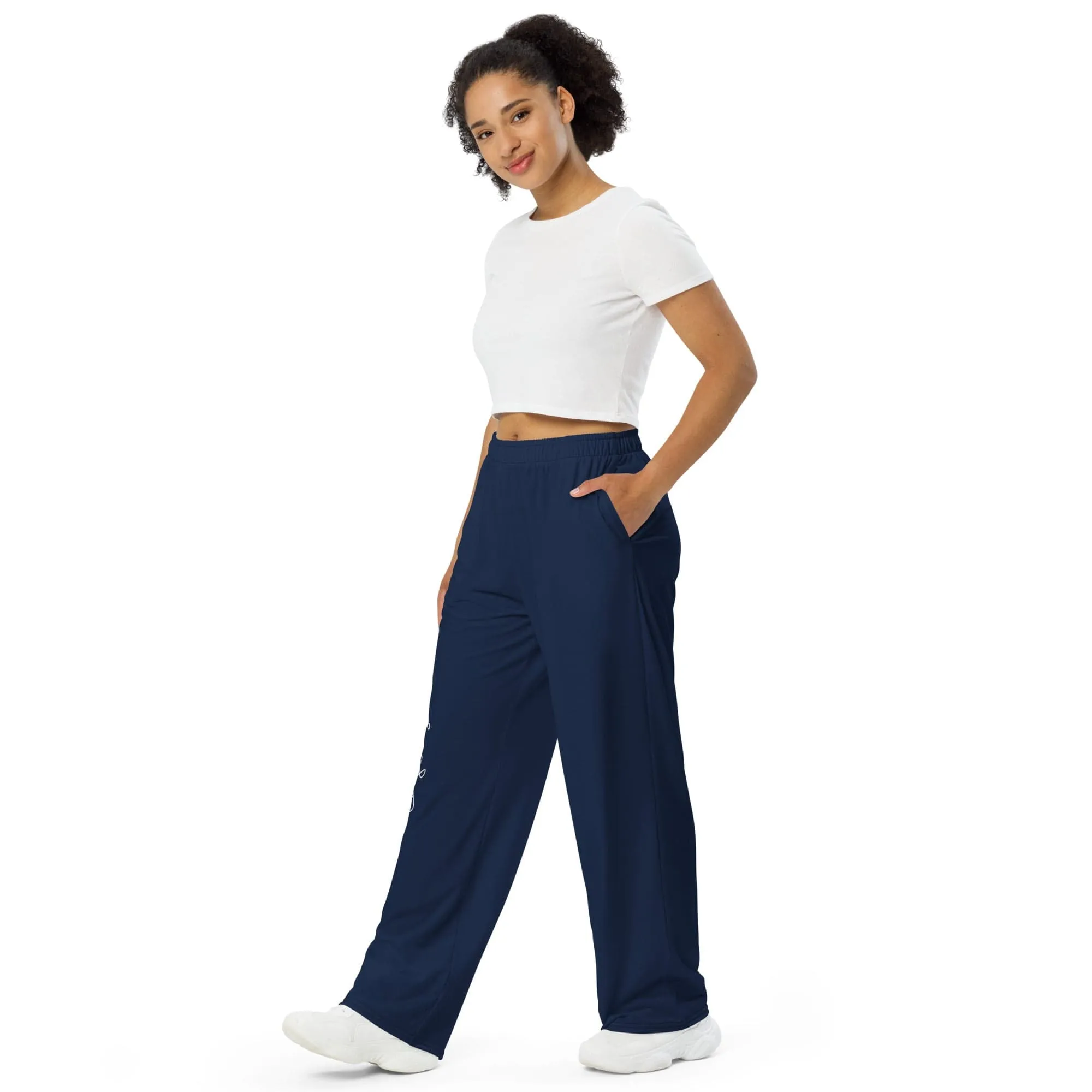 CurlyGirl wide-leg pants