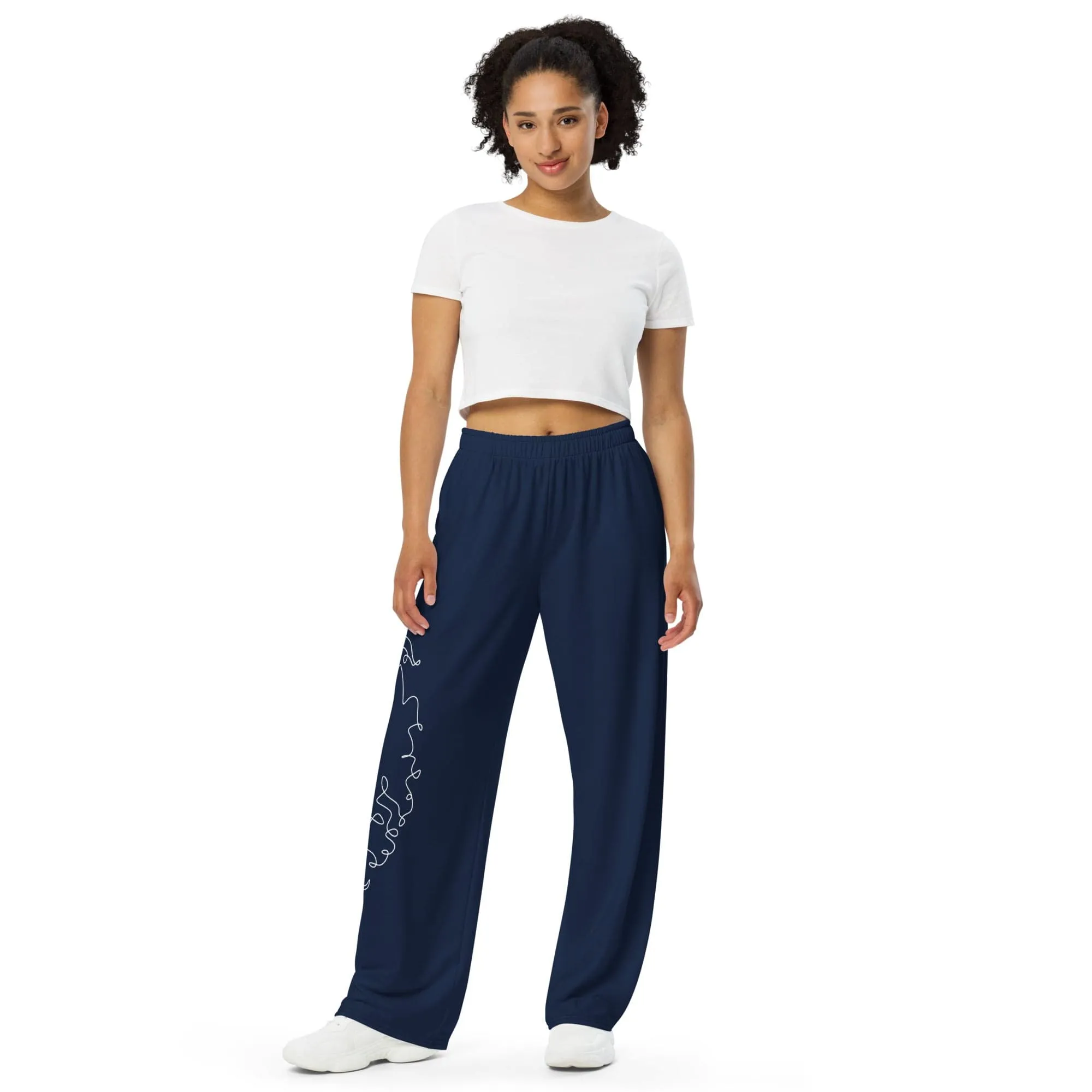CurlyGirl wide-leg pants
