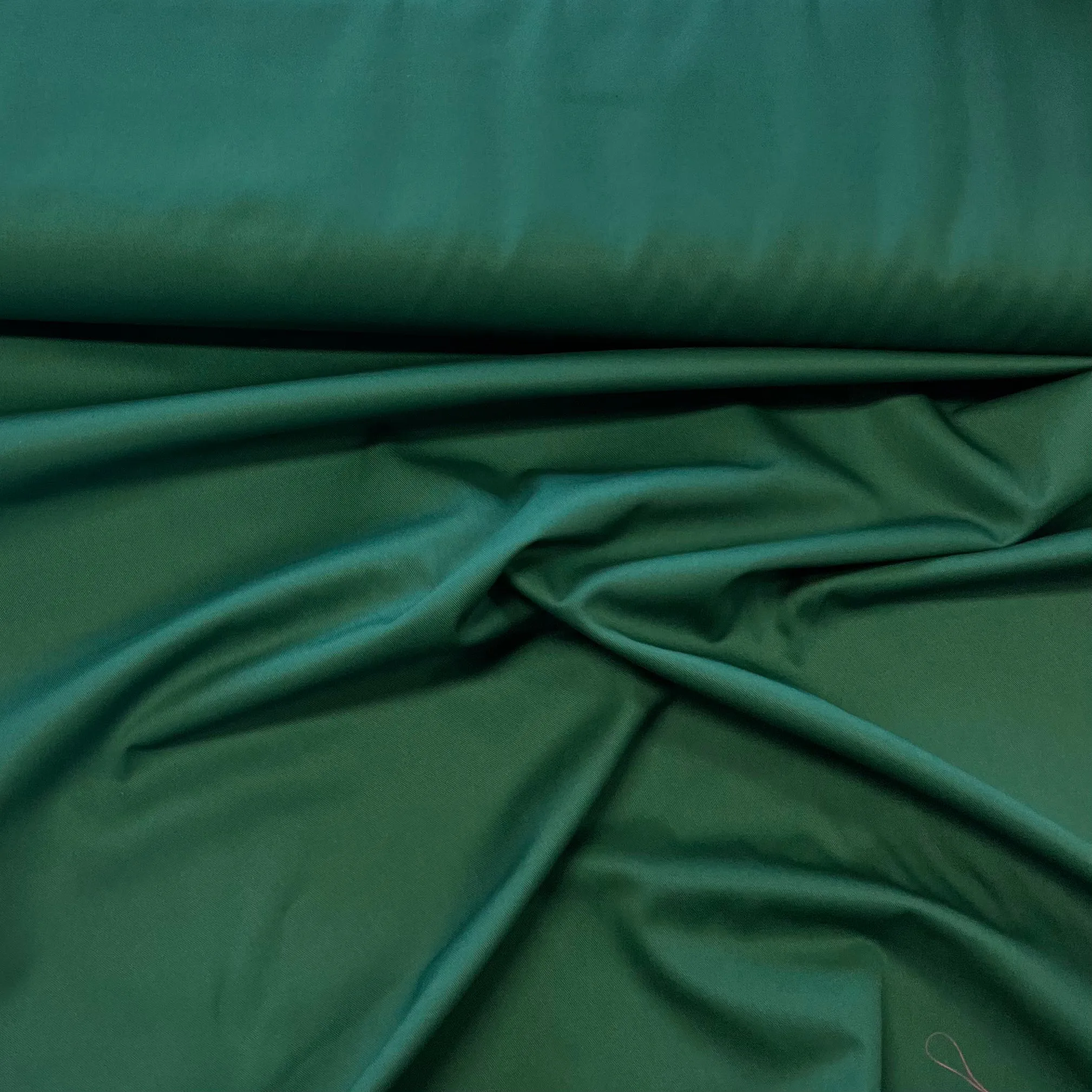 Denim Weight Twill | Bottle Green