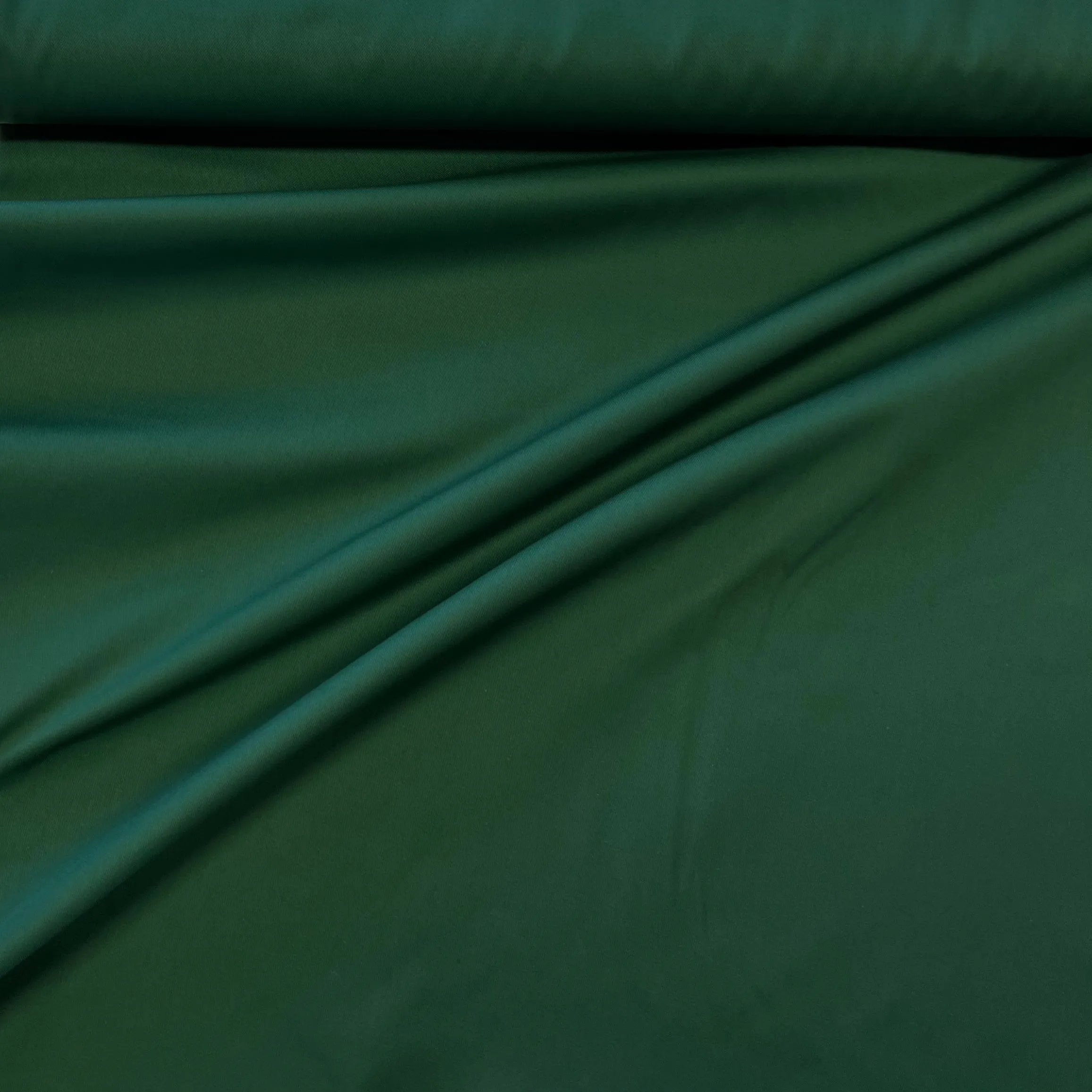 Denim Weight Twill | Bottle Green