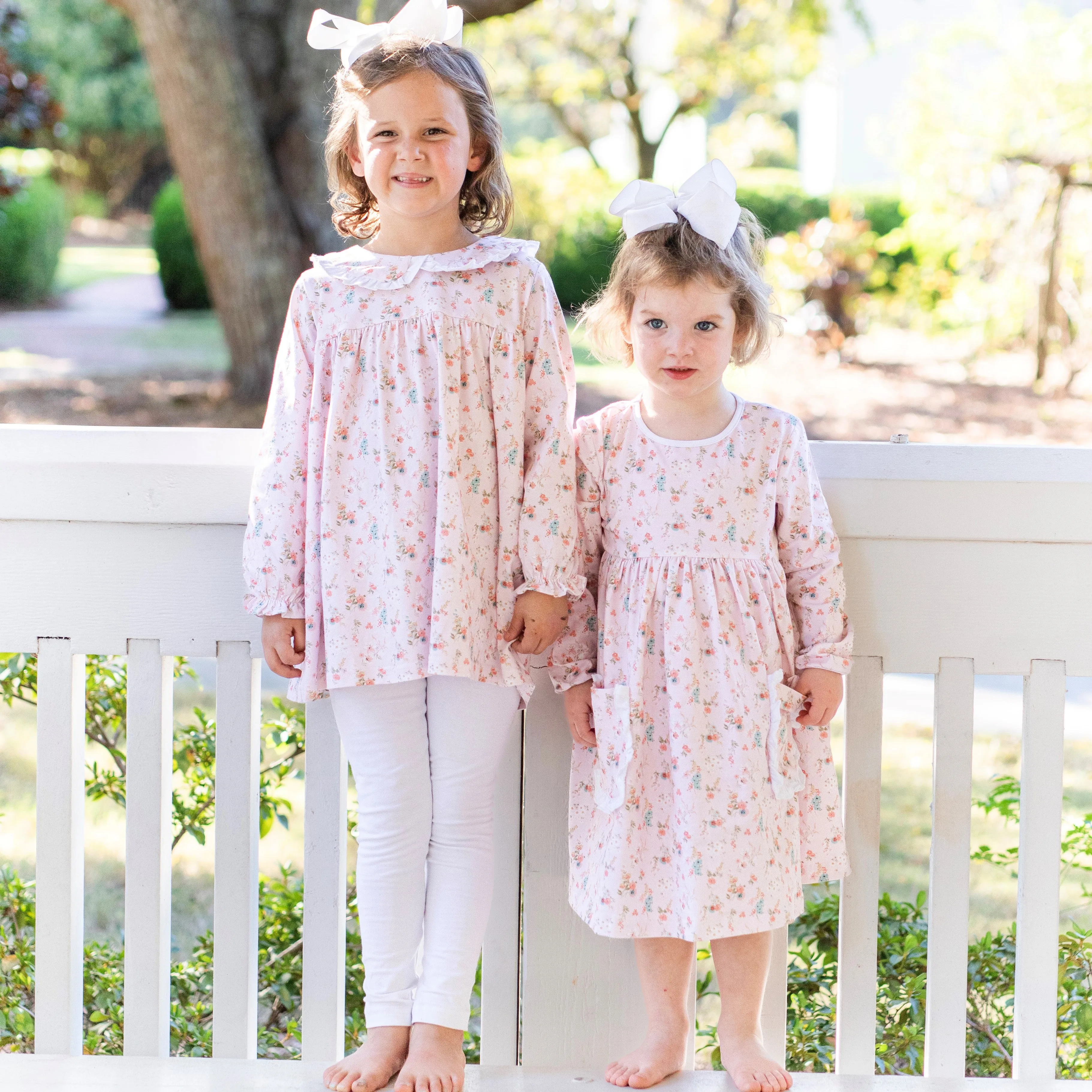 Ditsy Daisy Dress, Pink