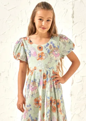 Eve Sage Tie Back Print Dress