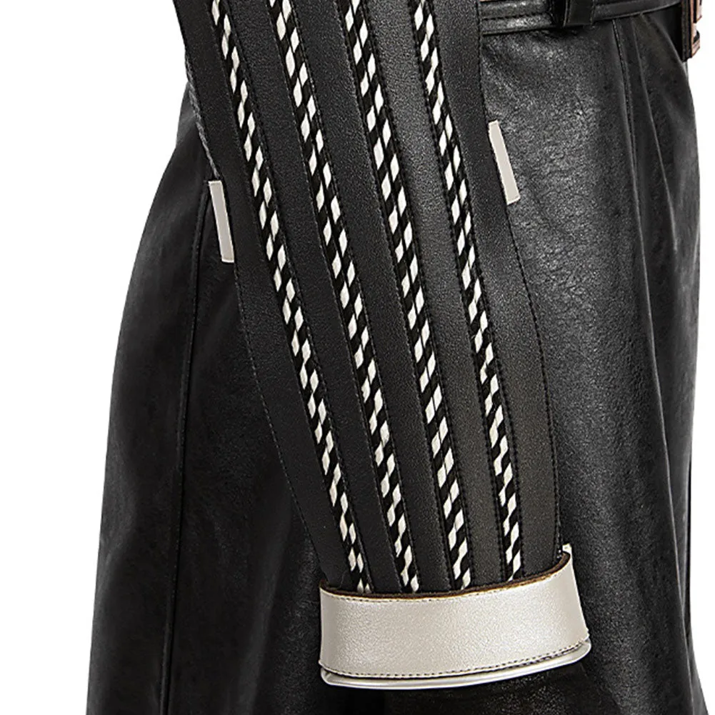 Final Fantasy VII Sephiroth Black Suit Game Character Cosplay Costume Outfits Halloween Carnival Suit