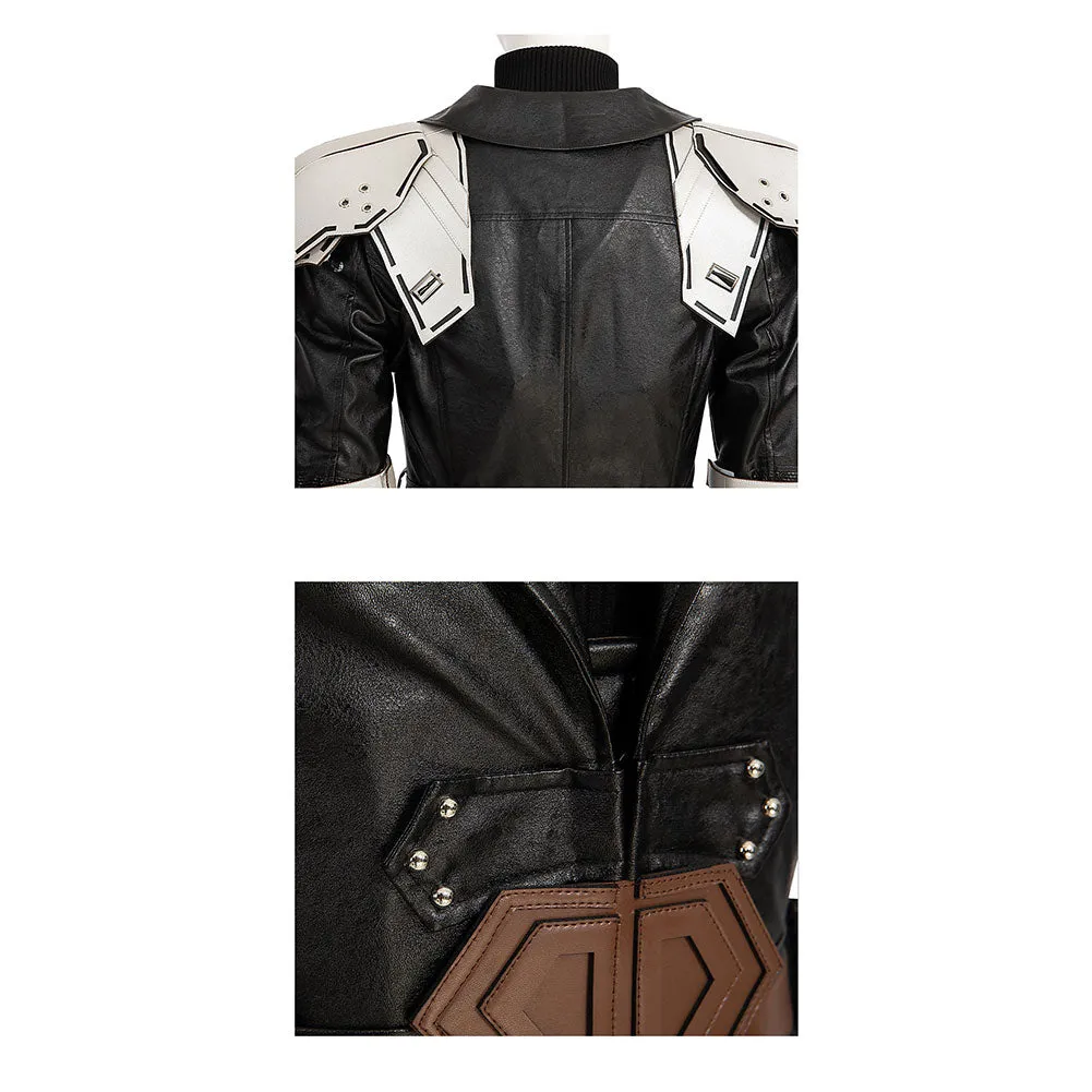 Final Fantasy VII Sephiroth Black Suit Game Character Cosplay Costume Outfits Halloween Carnival Suit