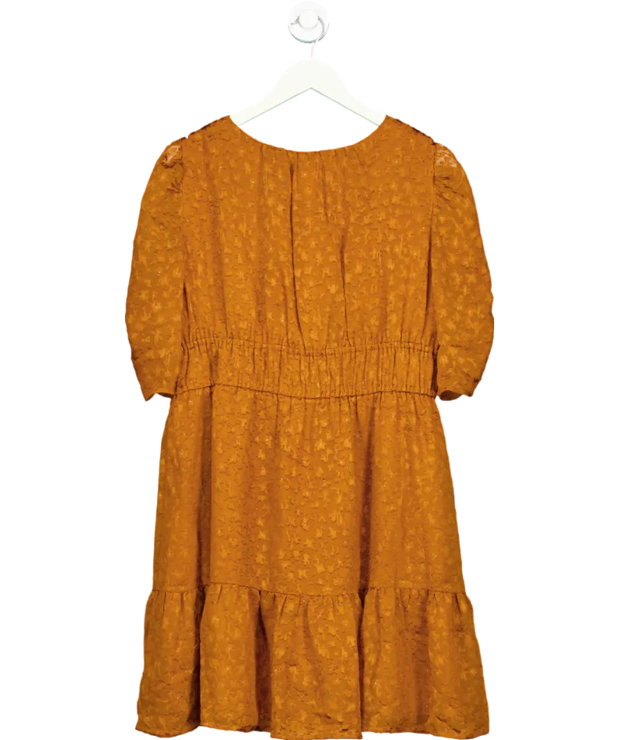 French Connection Brown Floral Dress UK 16