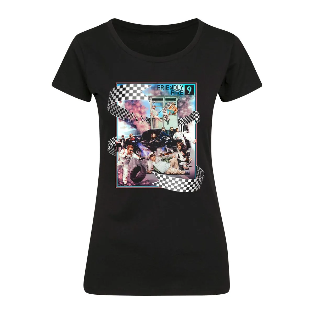 Friendly Fire - Racing Team - T-Shirt tailliert