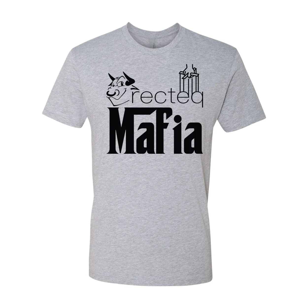 Front & Back Print Mafia 1 Black Print
