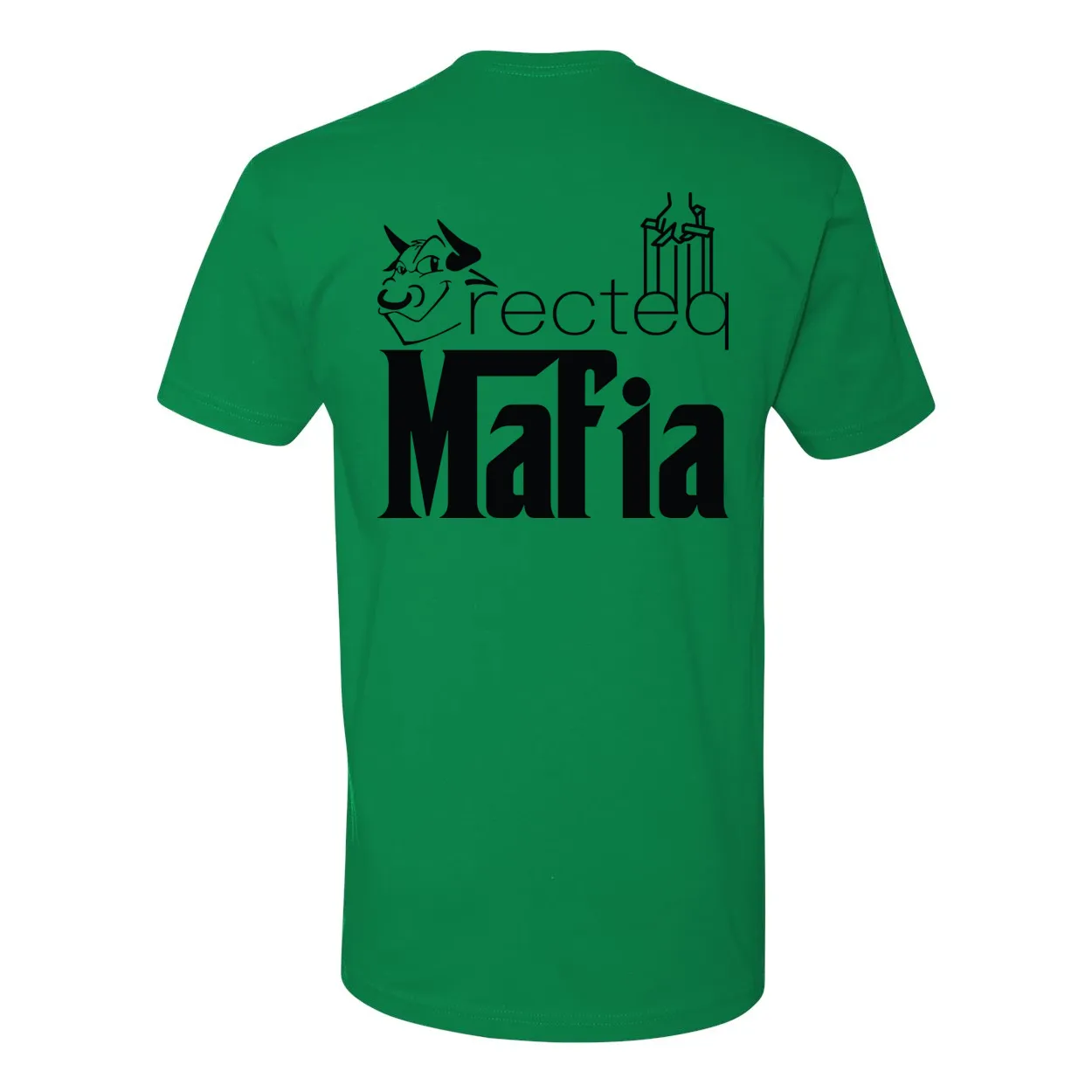 Front & Back Print Mafia 1 Black Print