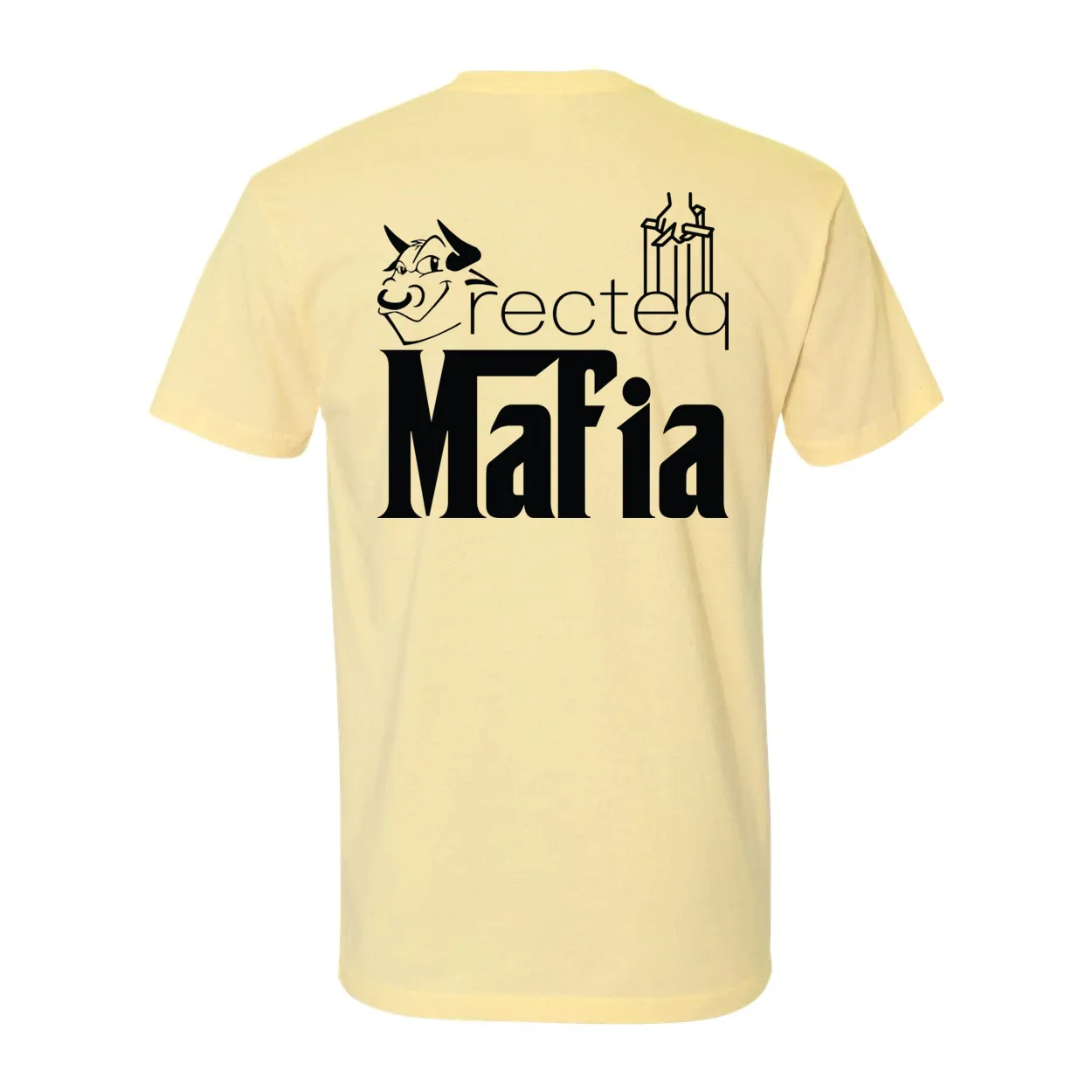 Front & Back Print Mafia 1 Black Print