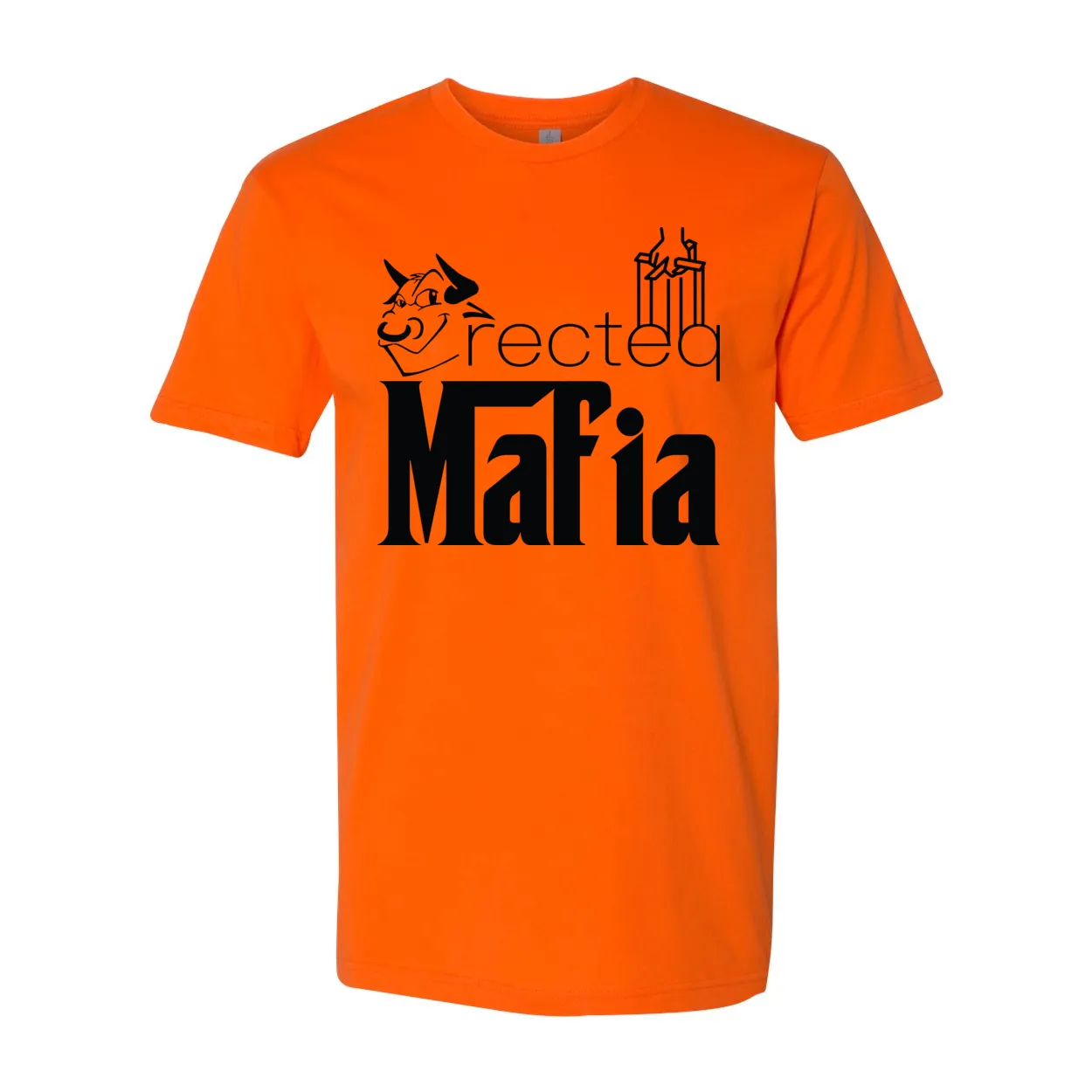Front & Back Print Mafia 1 Black Print
