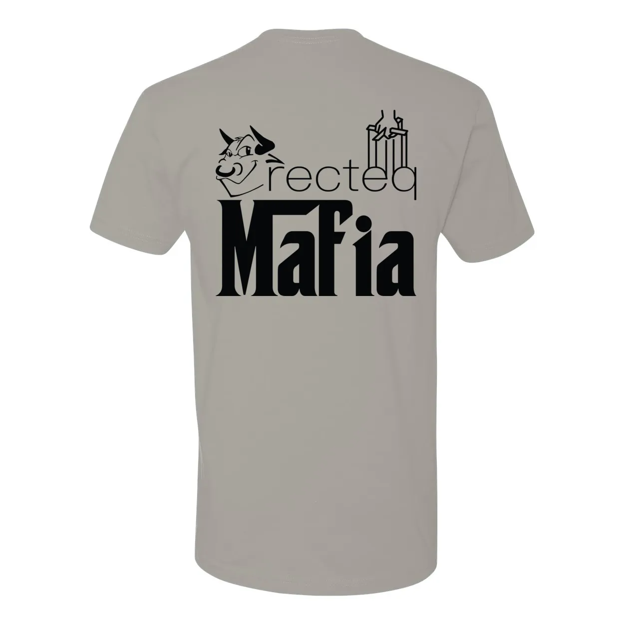 Front & Back Print Mafia 1 Black Print