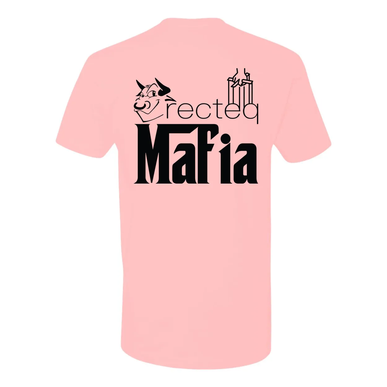 Front & Back Print Mafia 1 Black Print