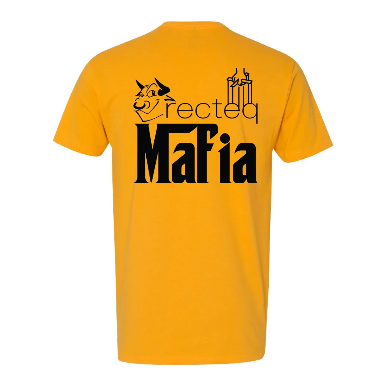 Front & Back Print Mafia 1 Black Print