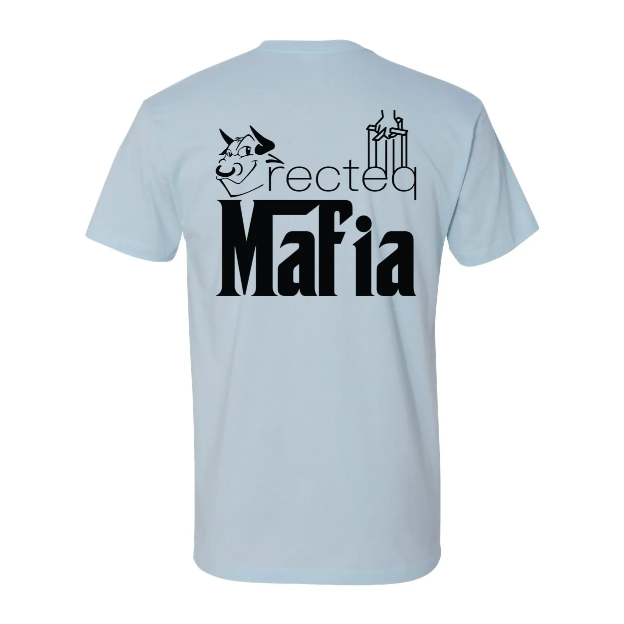 Front & Back Print Mafia 1 Black Print
