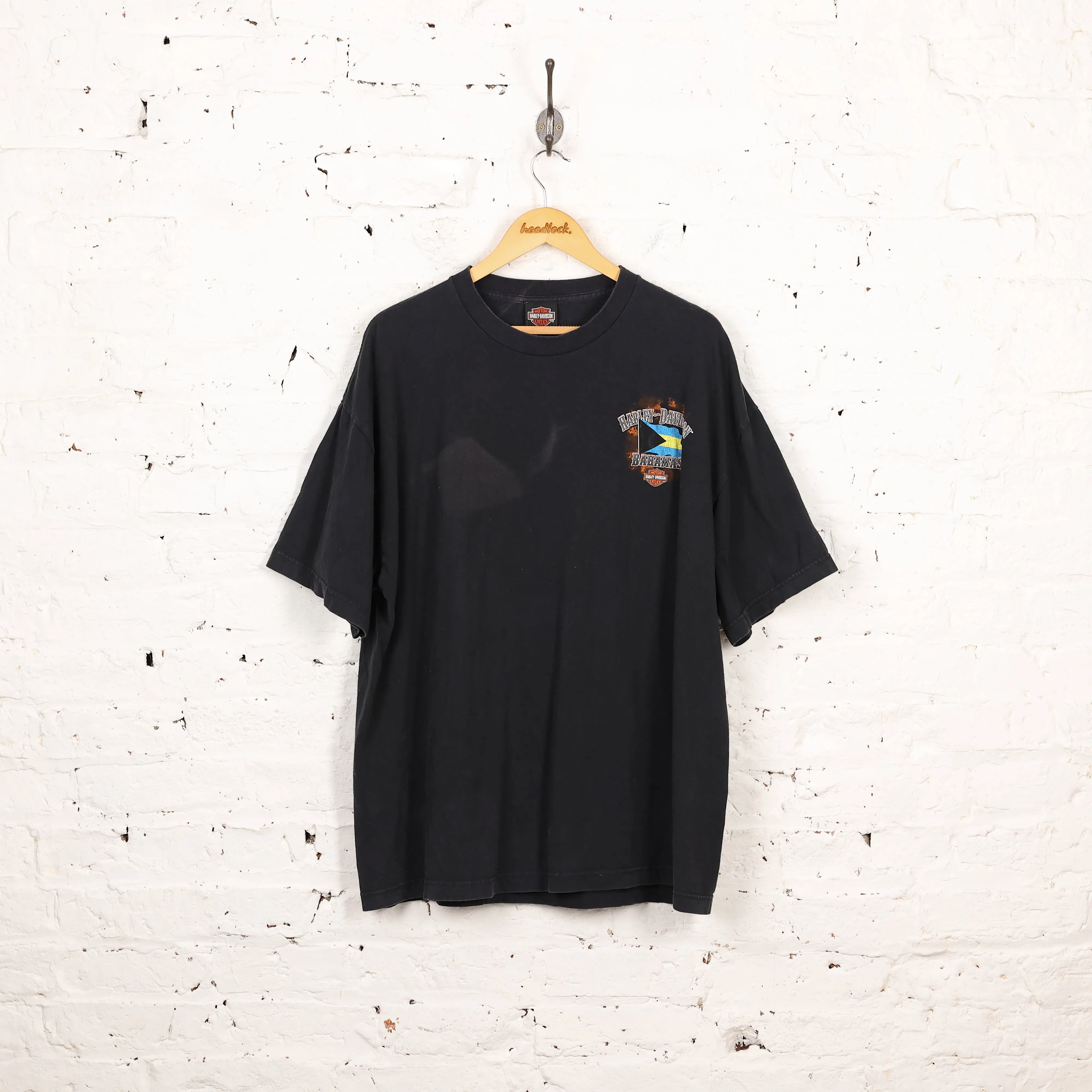 Harley Davidson Bahamas T Shirt - Black - XL