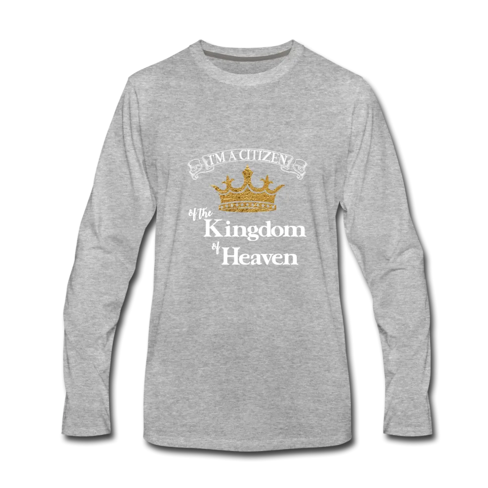 I'm a Citizen, Men's Premium Long Sleeve T-Shirt