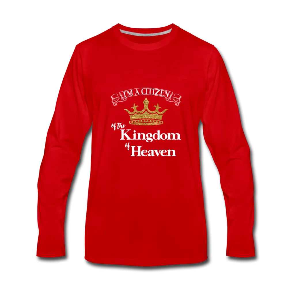 I'm a Citizen, Men's Premium Long Sleeve T-Shirt