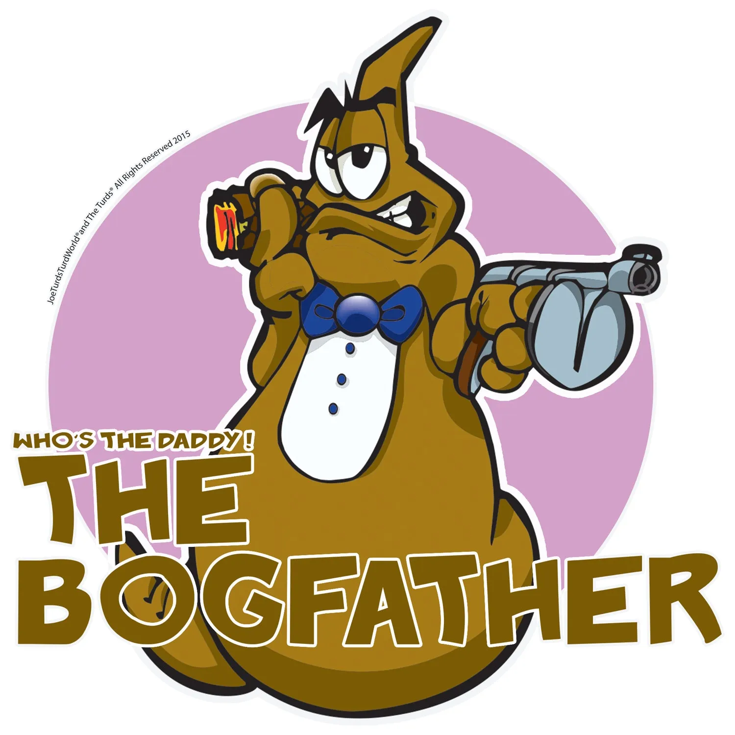 Joe Turds The Bogfather Official Men's T-Shirt (White)