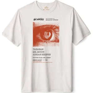 Krakow Brxtn Broadcast S/S Standard Tee - White Garment Dye