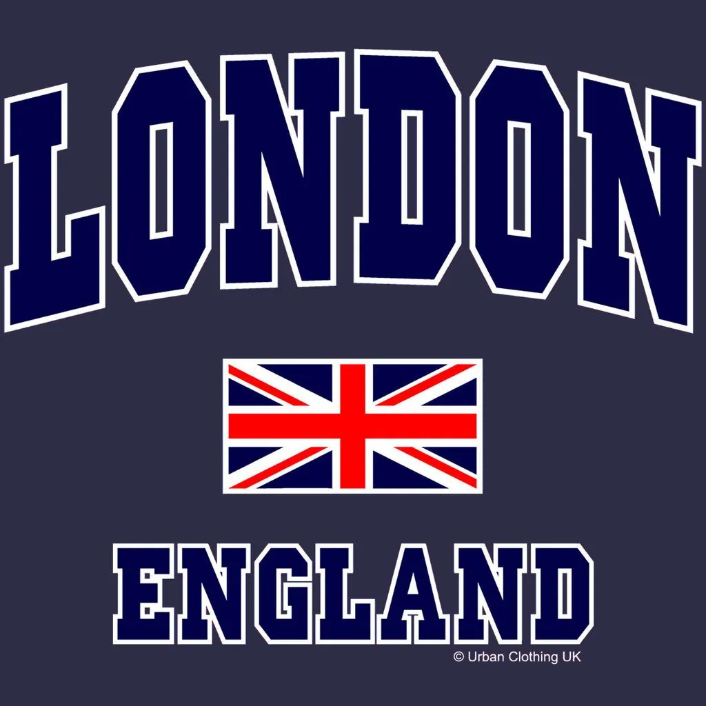 London Union Jack England Men's T-shirt (Navy)