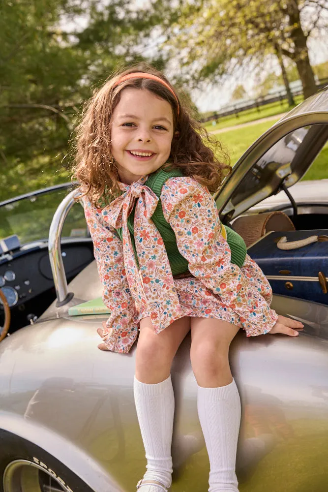 Long Sleeve Gilly Dress -- La Vergne Floral