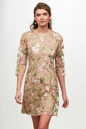 Made in NYC Floral Lace Dress Style #172