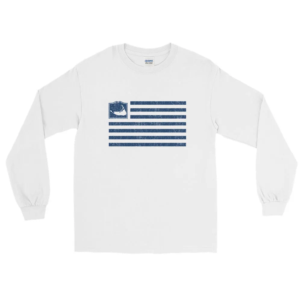 Nantucket Flag Long Sleeve Shirt