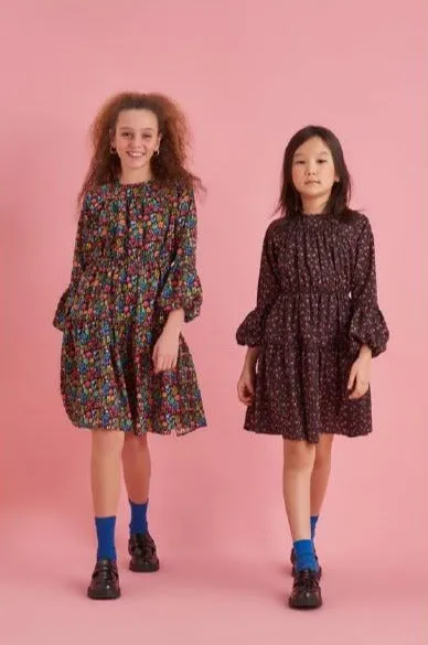 Neon Floral Dress by Alitsa