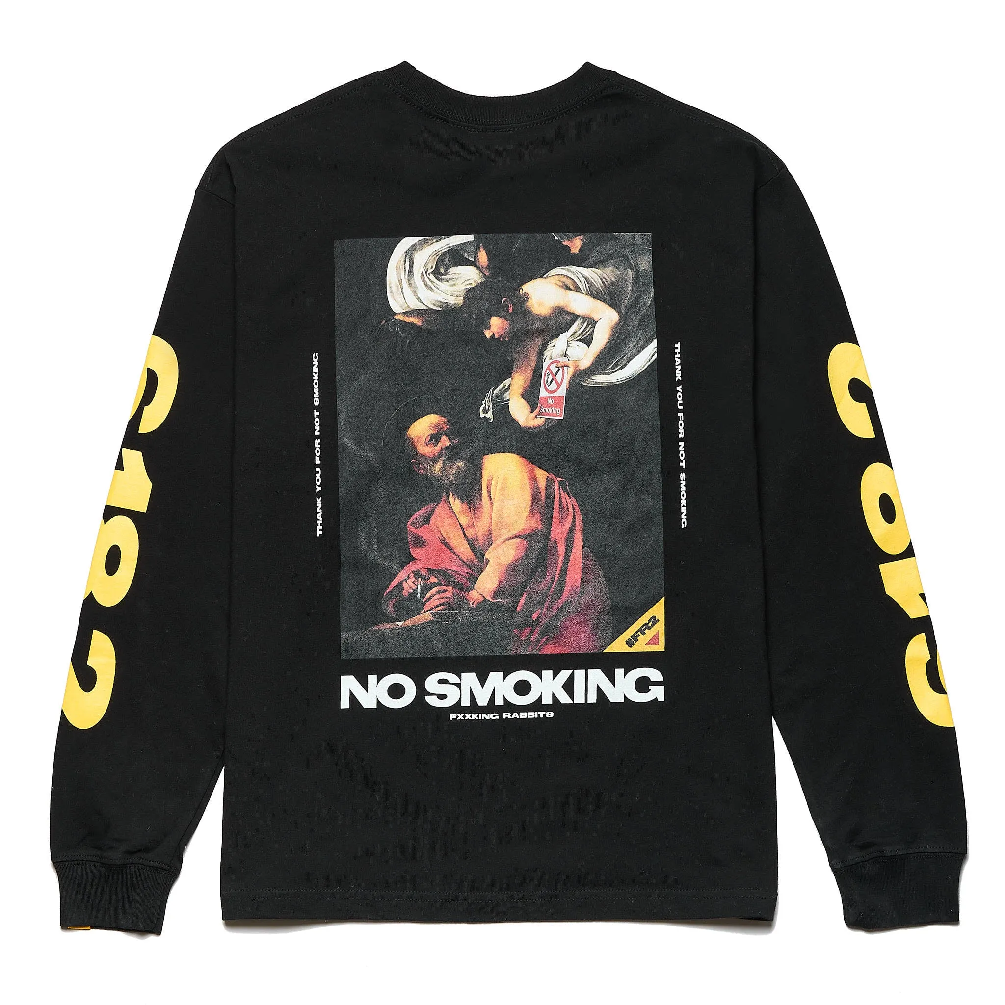 No Smoking LS Tee FRC1531 Black