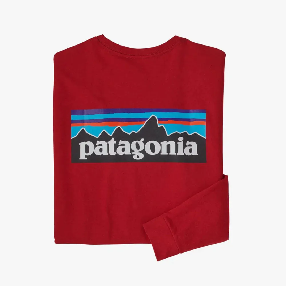 Patagonia P-6 Logo Long Sleeve Responsibili-Tee