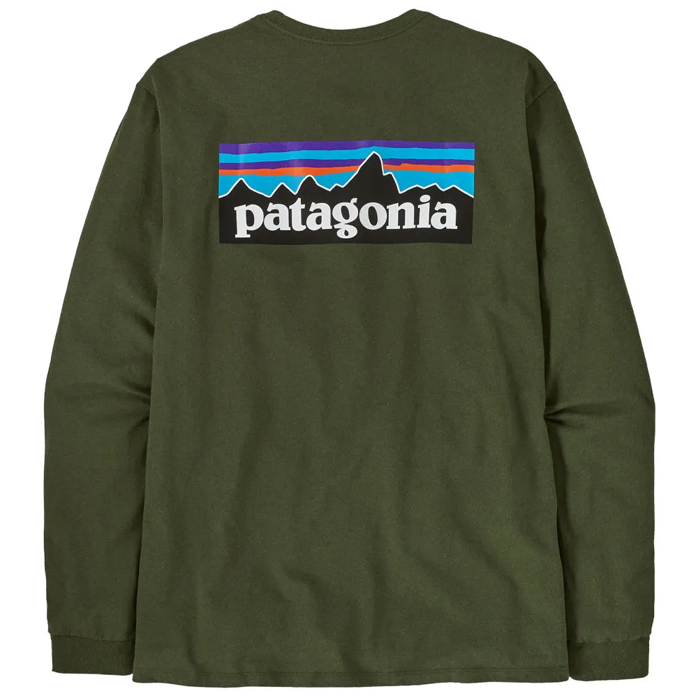 Patagonia P-6 Logo Long Sleeve Responsibili-Tee