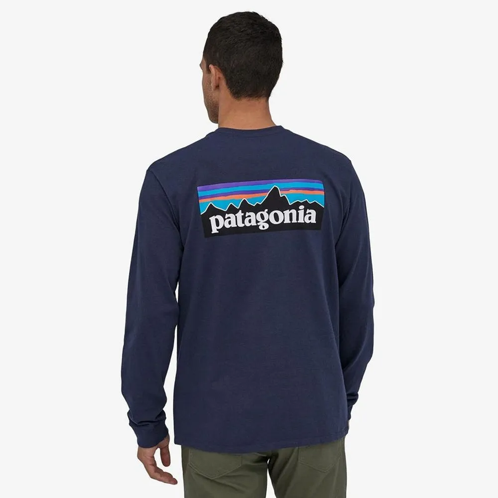 Patagonia P-6 Logo Long Sleeve Responsibili-Tee