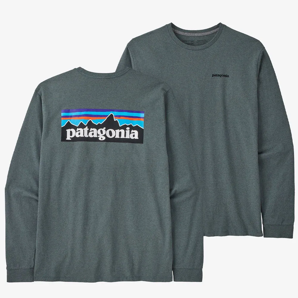Patagonia P-6 Logo Long Sleeve Responsibili-Tee