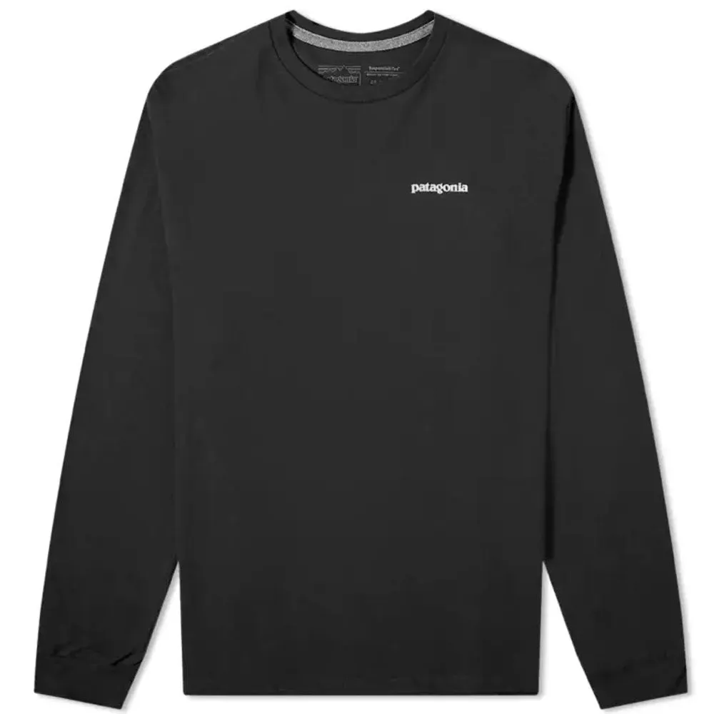 Patagonia P-6 Logo Long Sleeve Responsibili-Tee
