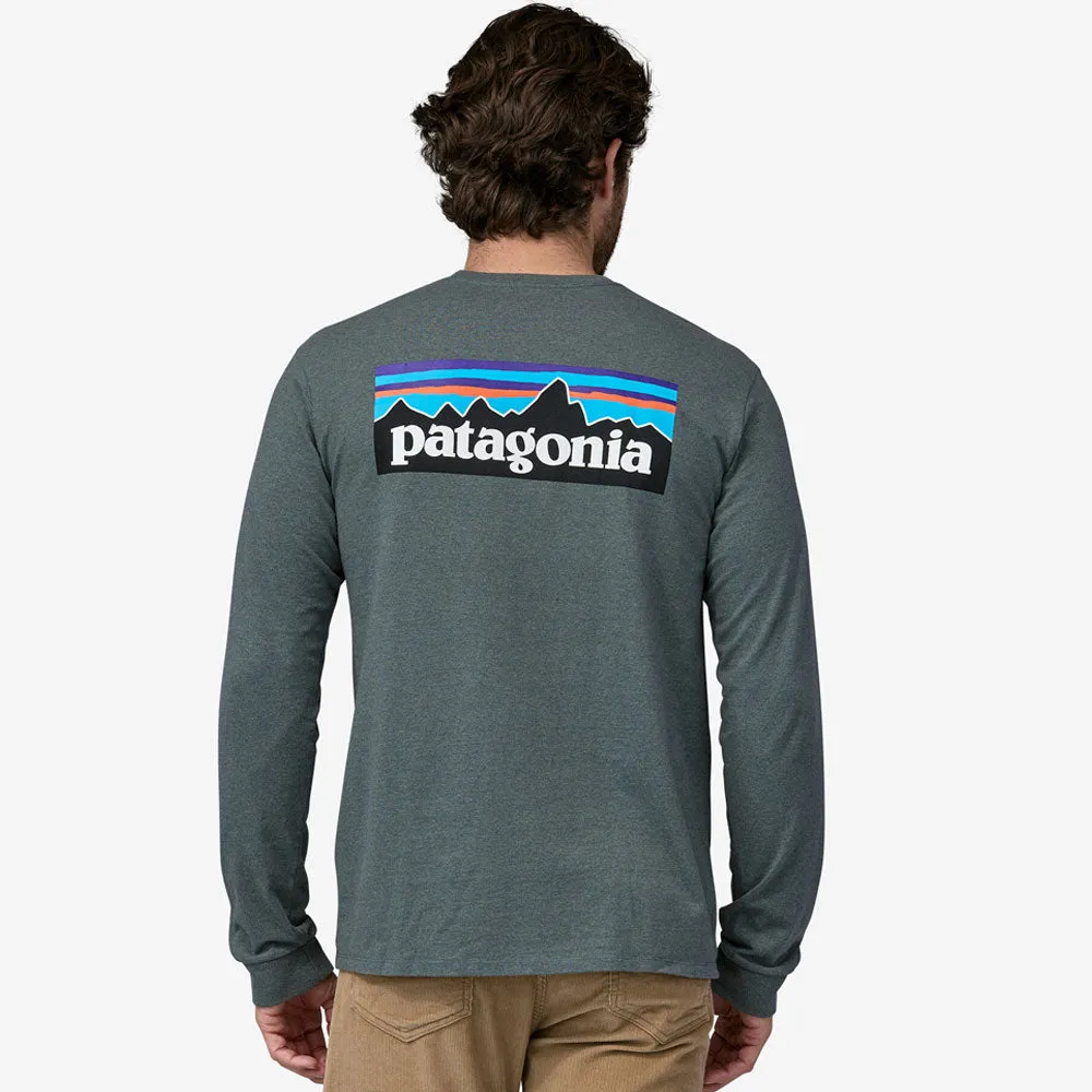 Patagonia P-6 Logo Long Sleeve Responsibili-Tee