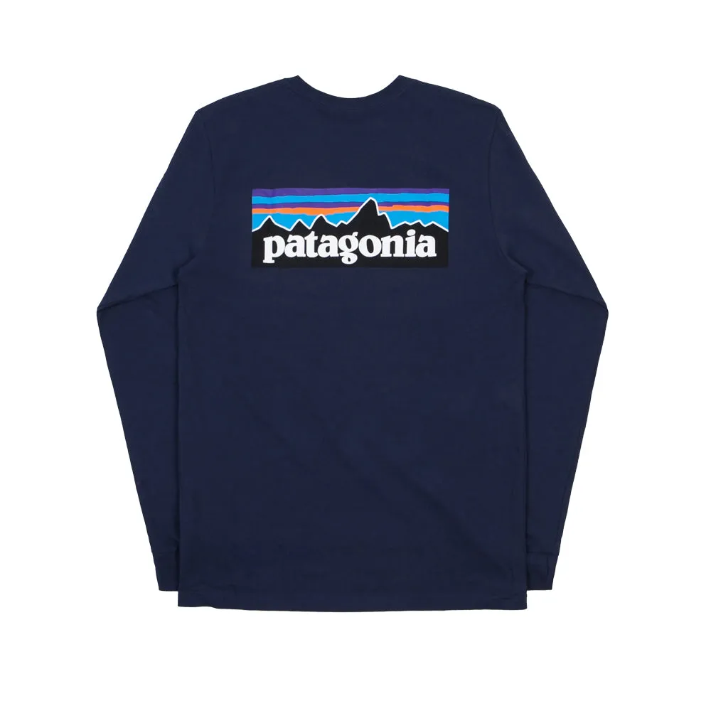 Patagonia P-6 Logo Long Sleeve Responsibili-Tee