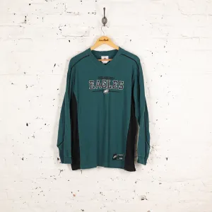 Philadelphia Eagles NFL Long Sleeve T Shirt - Green - L